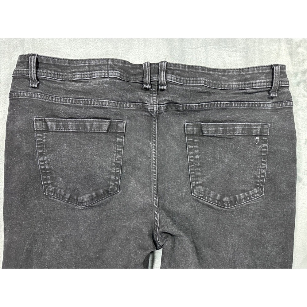 The Perfect Jean NYC Slim Fit Mens Black Denim Jeans 42x34 JUXTIBBDT34 - Picture 8 of 9